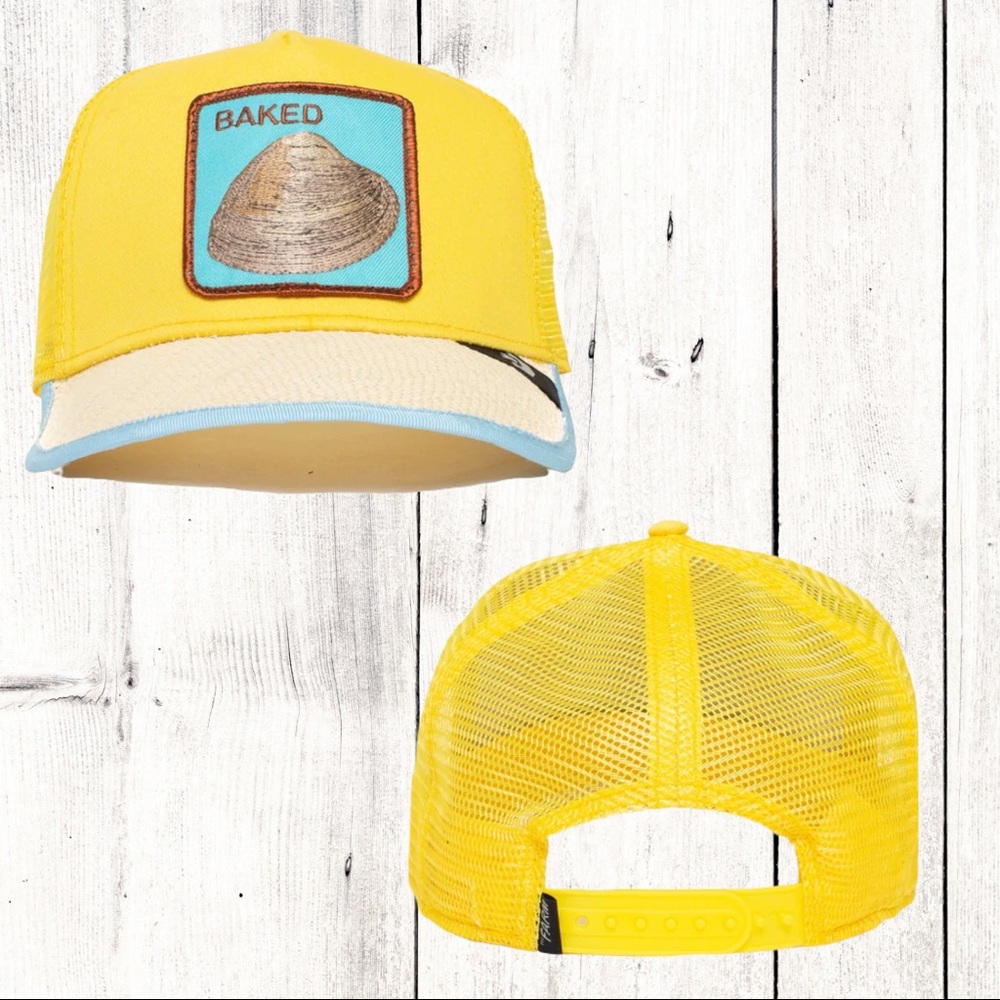 GOORIN BROS The Farm SnapBack Hat Cap Clam “TWICE BAKED” Exclusive Limited NEW